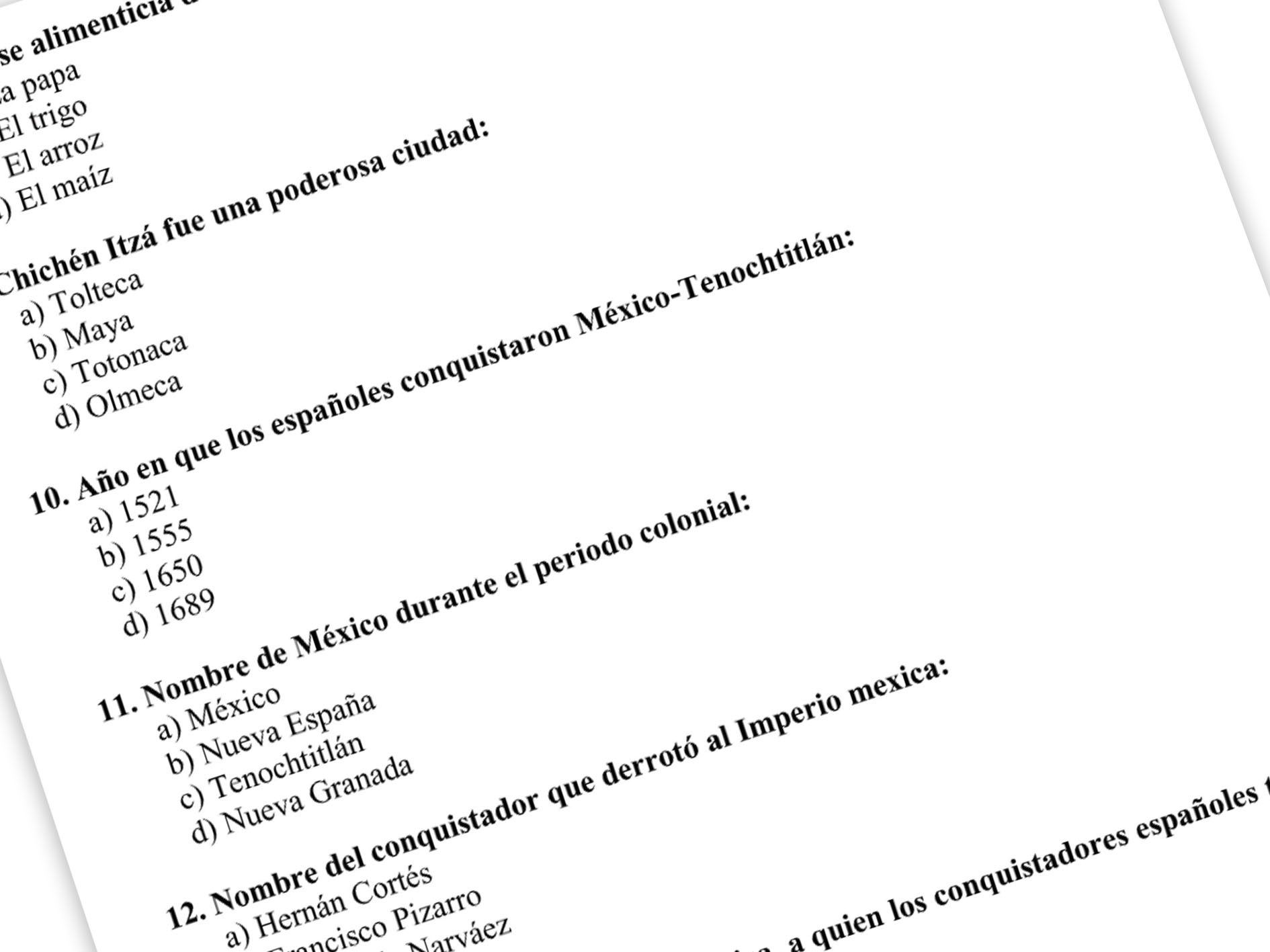 Supera el examen de Naturalización Mexicana - ENMX