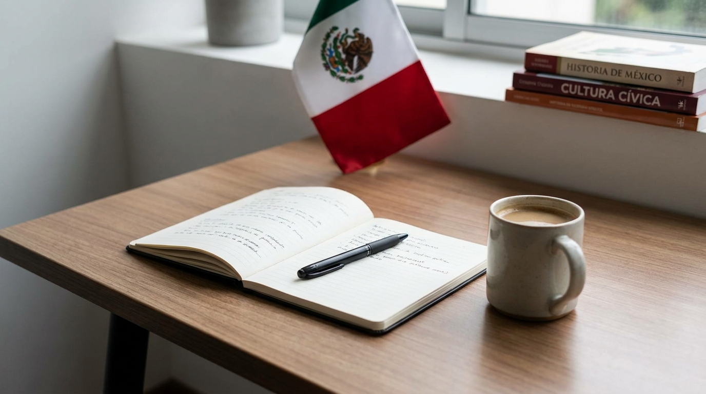 Cómo prepararse para el examen de naturalización mexicana: Guía de estudio