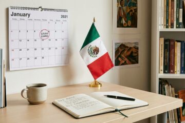 Plan de 7 días para estudiar el examen de naturalización mexicana